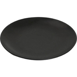 Espiel Πιάτο Ρηχό Πορσελάνης Terra Matt Black 26cm TLM101K6