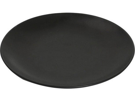 Espiel Πιάτο Ρηχό Πορσελάνης Terra Matt Black 26cm TLM101K6