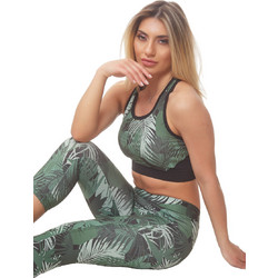 Bodymove Dry Fit Αθλητικό Μπουστάκι με Μέτρια Στήριξη Πολύχρωμο 1223-80