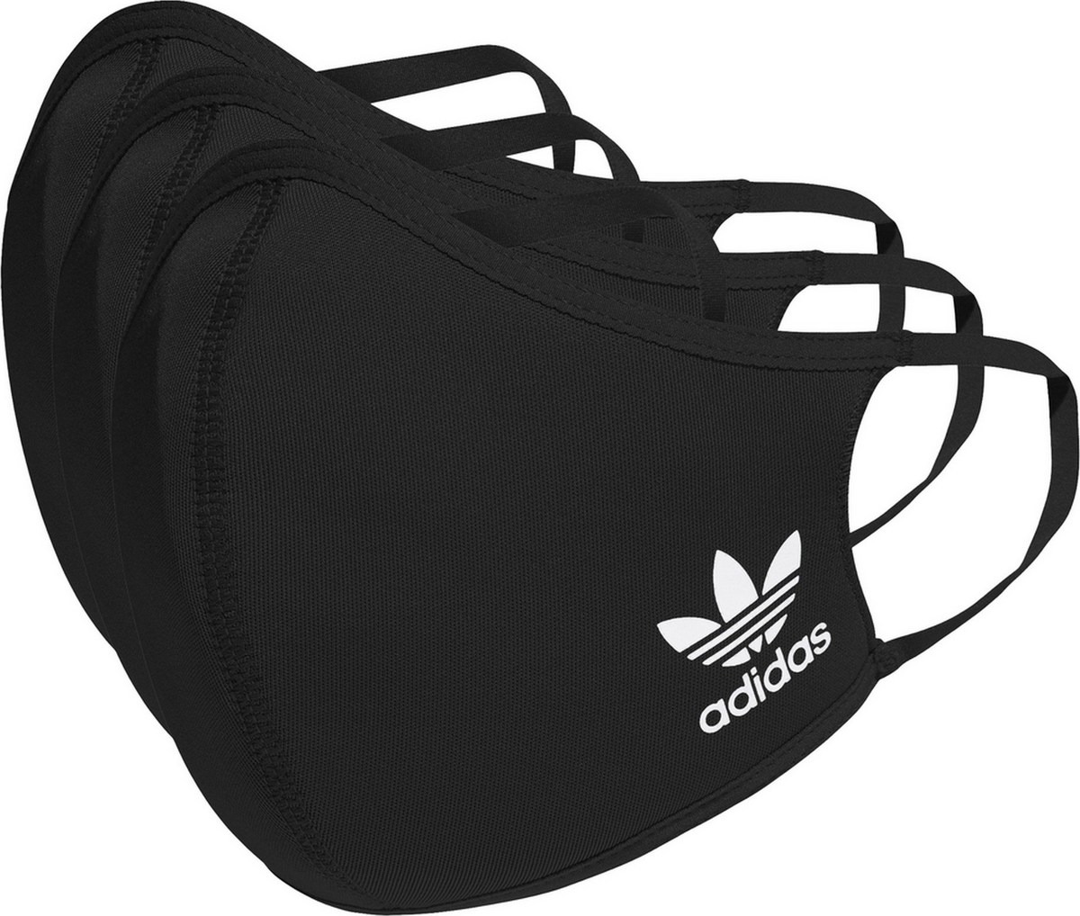 Adidas Originals Face Covers XS/S HB7856 Μαύρη 3τμχ | BestPrice.gr