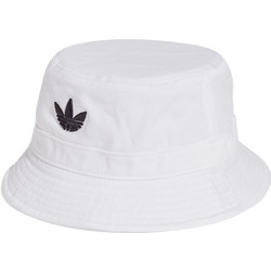 Adidas Adicolor Trefoil Καπέλο Bucket Υφασμάτινο Λευκό FQ4641