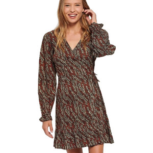 Funky Buddha Mini Καθημερινό Φόρεμα Κρουαζέ Πολύχρωμο FBL006-125-13 Funky Buddha Mini Καθημερινό Φόρεμα Κρουαζέ Πολύχρωμο FBL006-125-13