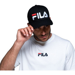 Fila Καπέλο Jockey Snapback Υφασμάτινο Μαύρο XF19BLK030-001