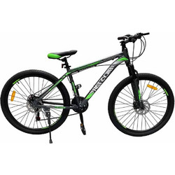 Bicystar Race Axion Ποδήλατο Trekking 29" με 21 Ταχύτητες Μαύρο Πράσινο
