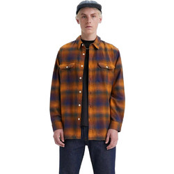Levi's Jackson Worker Ανδρικό Πουκάμισο Βαμβακερό Καρό Μακρυμάνικο Κανονική Γραμμή Ταμπά 19573-0215