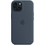 Apple Silicone Case with MagSafe Back Cover Storm Blue (iPhone 15 Plus)