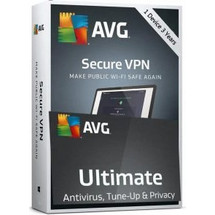 AVG Ultimate 2021 (1 Device / 3 Years) + VPN