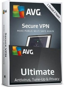 AVG Ultimate 2021 (1 Device / 3 Years) + VPN