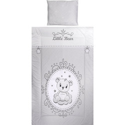 Lorelli Cosy Little Bear Σετ Κούνιας Grey 3τμχ