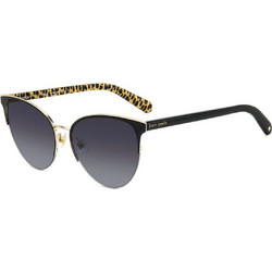 Kate Spade Izarags Black Γυναικεία Γυαλιά Ηλίου Οβάλ Μεταλλικά Μαύρα με Μαύρο Degradee Φακό