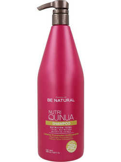 Be Natural Nutri Quinua Σαμπουάν για Επανόρθωση & Ψαλίδα για Ταλαιπωρημένα Μαλλιά 1lt