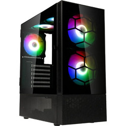 Kolink Observatory MX Glass ARGB Tempered Glass Black Gaming Midi Tower Κουτί Υπολογιστή με Πλαϊνό Παράθυρο
