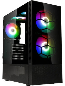 Kolink Observatory MX Glass ARGB Tempered Glass Black Gaming Midi Tower Κουτί Υπολογιστή με Πλαϊνό Παράθυρο