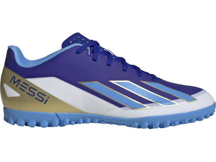 Adidas X Crazyfast Club Messi TF ID0726 Ποδοσφαιρικά Παπούτσια Με Σχάρα Μπλε