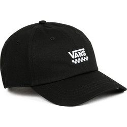 Vans Court Side Curved Bill Ανδρικό Καπέλο Jockey Υφασμάτινο Μαύρο VN000HEABLK