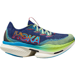 Hoka Cielo X1 Ανδρικά Αθλητικά Παπούτσια για Τρέξιμο Navy Μπλε Lime 1147910-ENN