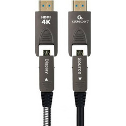 Cablexpert Καλώδιο HDMI 2.0 HDMI Male to Mini HDMI Male 30m Black CCAP-HDMIDD-AOC-30M