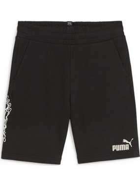 Puma Αθλητική Παιδική Βερμούδα Μαύρη 679247-01