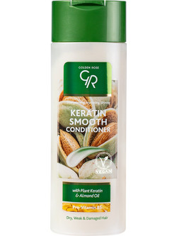 Golden Rose Keratin Smooth Conditioner Κερατίνης για Επανόρθωση για Ξηρά & Ταλαιπωρημένα Mαλλιά 430ml