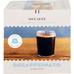 O'Ccaffe Κάψουλες Decafeine Συμβατές με Μηχανή Dolce Gusto 16τμχ