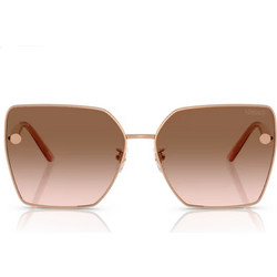 Versace VE2270D 141213 Γυναικεία Γυαλιά Ηλίου Πεταλούδα Μεταλλικά Χρυσά με Καφέ Degradee Φακό