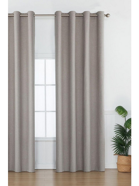 Βιοκαρπέτ Κουρτίνα με Τρουκς 140x265 Sonia 7000-21