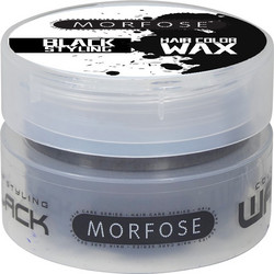 Morfose Temporary Color Black Styling Κερί Μαλλιών 100ml