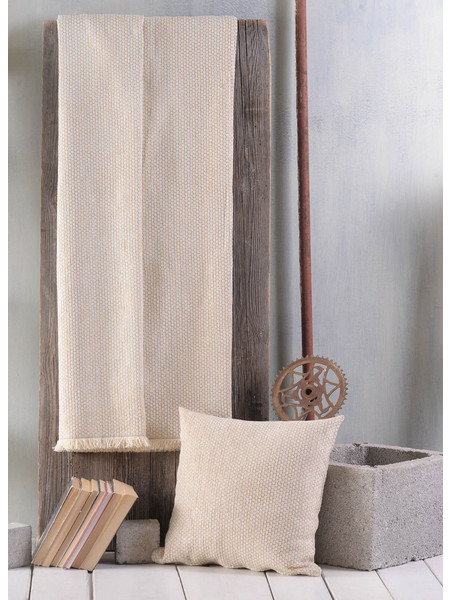 Rythmos Ριχτάρι Τετραθέσιου Καναπέ 180x330 Honey Ecru-Yellow