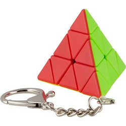 QiYi Pyraminx Κύβος Ρούμπικ Πυραμίδα 3x3 Μπρελόκ