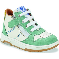 GBB Valdeck Παιδικά Sneakers Μποτάκια Λευκά Πράσινα AJ255-15