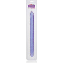 CalExotics Super Slim Veined Dong Διπλό Dildo 46cm Μωβ