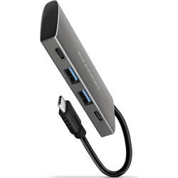 Axagon HMC4G2 USB Hub 3.1 USB-C με 4 Θύρες USB-A / USB-C