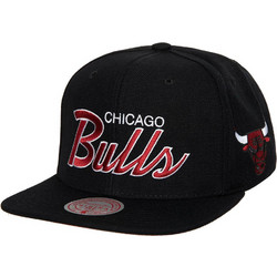 Mitchell & Ness Team Script 2.0 Chicago Bulls Ανδρικό Καπέλο Jockey Snapback Υφασμάτινο Μαύρο HHSS3280-CBUYYPPPBLCK