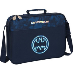 Safta Batman Legendary Σχολική Τσάντα Ώμου Δημοτικού Navy Μπλε 612304385