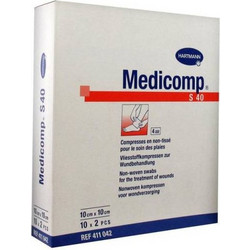 Hartmann Medicomp Αποστειρωμένες Γάζες 10x10cm 20τμχ