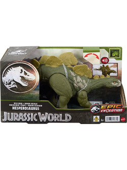 Mattel Jurassic World Epic Evolution Wild Roar Hesperosaurus Φιγούρα Δεινόσαυρος για 4+ Ετών