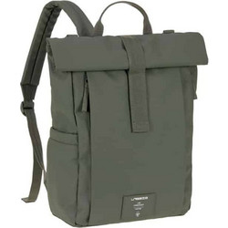 Laessig Rolltop Up Τσάντα Αλλαξιέρα Πλάτης Olive