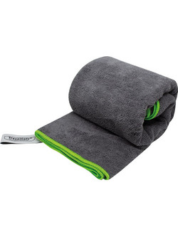 TravelSafe Terry Πετσέτα Θαλάσσης Microfiber Ανθρακί 70x135cm