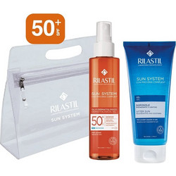 Rilastil Sun System Dermatological Oil SPF50 200ml + After Sun Gel 200ml