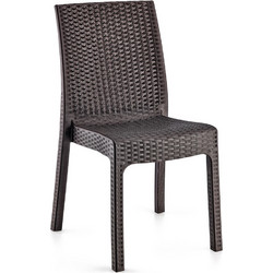 Beboulino Καρέκλα Κήπου HK-710 Rattan Καφέ 270-0200-0007