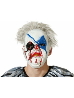 Μάσκα Τρομοκρατία Halloween Κακός Κλόουν S1132700