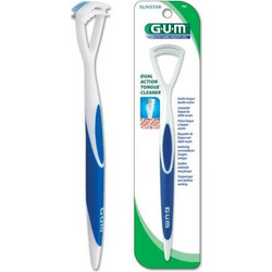 Gum 760 Dual Action Καθαριστής Γλώσσας Μπλε 1τμχ