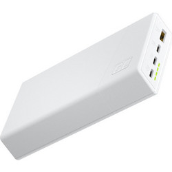 Green Cell PowerPlay20S Power Bank 20000mAh 22.5W με Θύρα USB-A & 3 Θύρες USB-C White