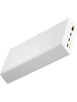 Green Cell PowerPlay20S Power Bank 20000mAh 22.5W με Θύρα USB-A & 3 Θύρες USB-C White