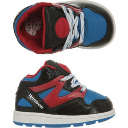 Reebok Versa Pump Παιδικά Sneakers Μποτάκια Μαύρα Μπλε V43805
