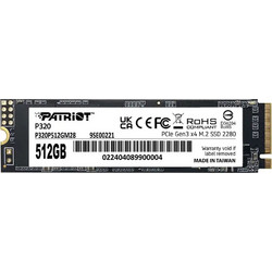 Patriot P320 SSD 512GB M.2 NVMe PCI Express 3.0