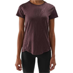 4F Γυναικείο Αθλητικό T-Shirt Σοκολατί 4FWAW24TFTSF1066-50S