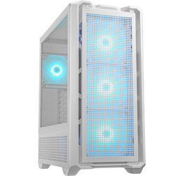 Cougar MX600 White Gaming Full Tower Κουτί Υπολογιστή RGB με Πλαϊνό Παράθυρο