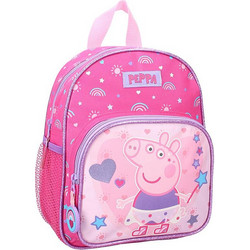 Vadobag Pret Peppa Pig Made Of Magic Σχολική Τσάντα Πλάτης Νηπιαγωγείου Ροζ 007-2152