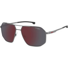 Carrera CA037S R80H4 Ανδρικά Γυαλιά Ηλίου Aviator Μεταλλικά Ασημί με Ροζ Degradee Φακό